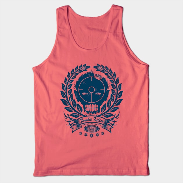 Zombie Killer Tank Top by heavyhand